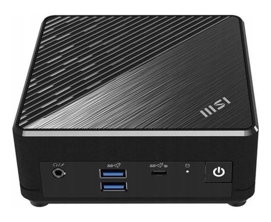 Komputer MSI Komputer PC MSI Cubi N ADL S-078EU N100/4GB/SSD128GB/UHD/802.11 AC/BT 5/W11P Black