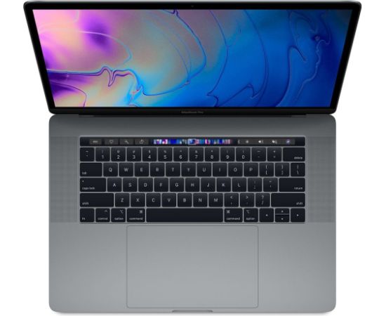 Apple MacBook Pro 2018 Retina 15" 4xUSB-C - Core i7 2.2GHz / 32GB / 256GB SSD - Space Gray (Atjaunināts, stāvoklis labi)