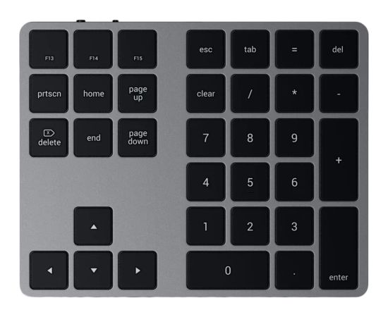 SATECHI Aluminum Extended Keypad Space Gray