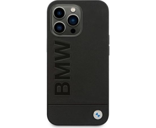 BMW BMHCP14LSLLBK Aizmugurējais Apvalks Priekš Apple iPhone 14 Pro