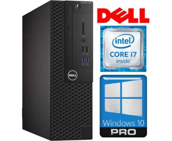 DELL 3050 SFF i7-7700 8GB 512SSD M.2 NVME WIN10Pro