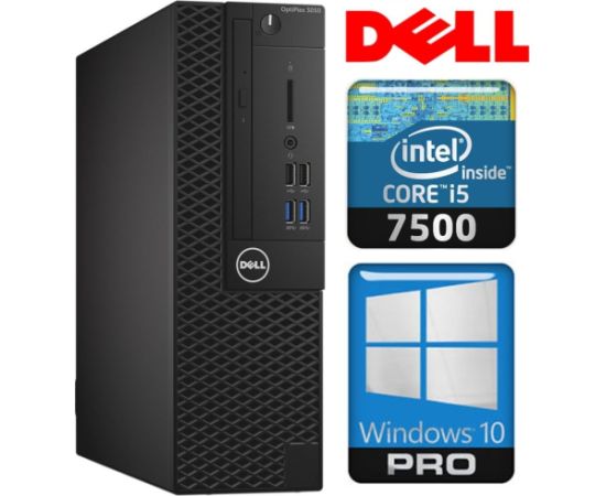 DELL 3050 SFF i5-7500 8GB 512SSD M.2 NVME WIN10Pro