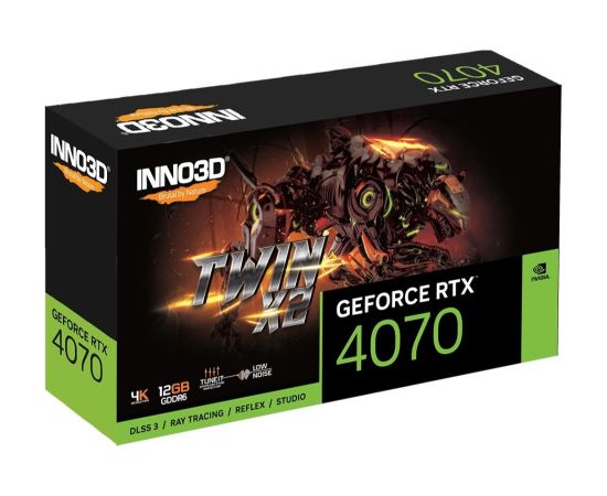 Karta graf. INNO3D RTX 4070 Twin X2  12GB