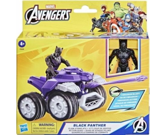 Hasbro Marvel: Avengers -Black Panther 4In Figure Vehicle (F9328)