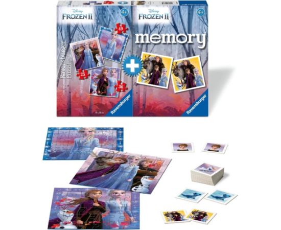 Ravensburger : Memory®  3 Puzzles: Frozen II ( (20673)