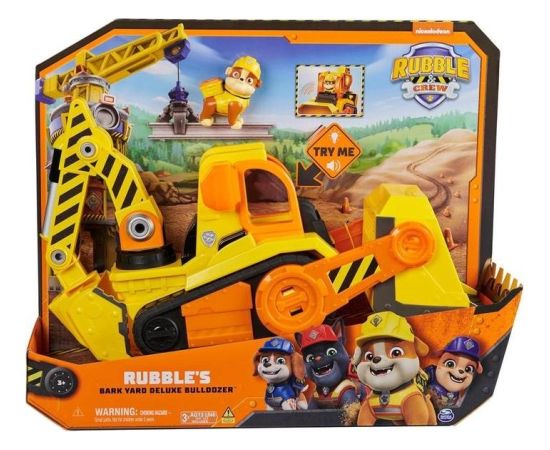 Spin Master Rubble  Crew: Rubbles - Bark Yard Deluxe Bulldozer Vehicle (6068074)