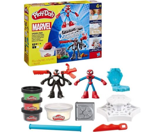 Hasbro Play-Doh Marvel: Spider-man - Launch And Slice Battle (F9827)