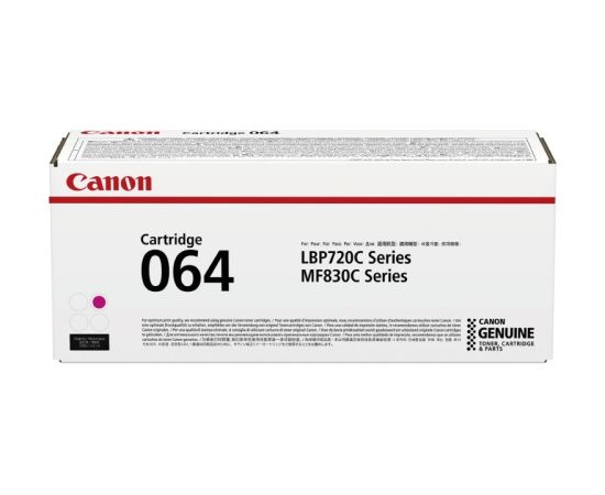 Canon 064 (4933C001) Toner Cartridge, Magenta (5000 pages)