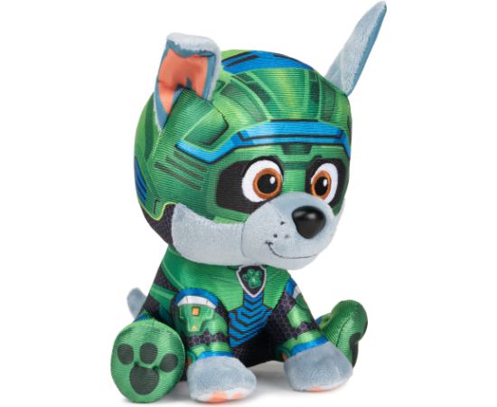 PAW PATROL Mighty Pups Movie Мягкая игрушка Рокки 15 см