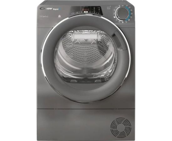 Power Color Candy | RO4 H7A2TCERX-S | Dryer Machine | Energy efficiency class A++ | Front loading | 7 kg | TFT | Depth 46.5 cm | Wi-Fi | Grey