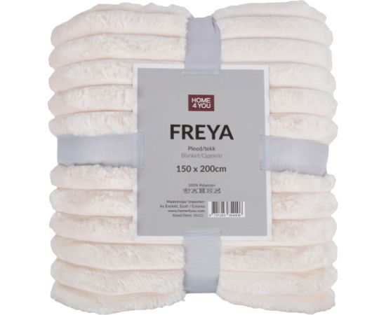 Pleds FREYA M 150x200cm, balts