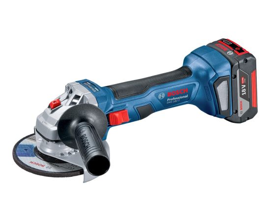 Bosch combination set 18V: GSR 18V-55 + GWS 18V-7 + GBH 18V-22, tool set (blue, 2x battery ProCORE18V 4.0Ah, tool bag)