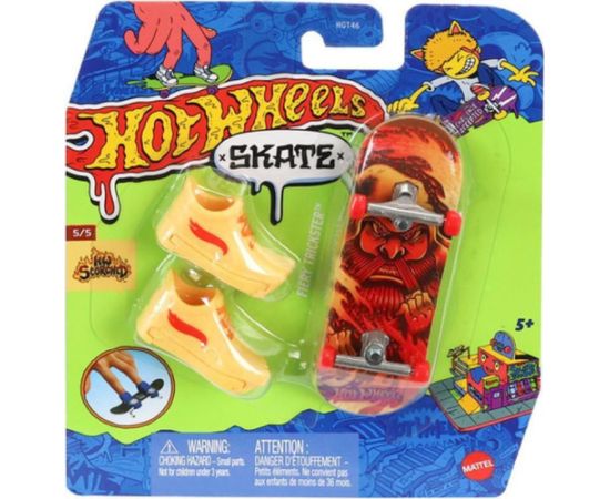 Mattel Hot Wheels Skate: Challenge Accepted - Fiery Trickster (HVJ89)