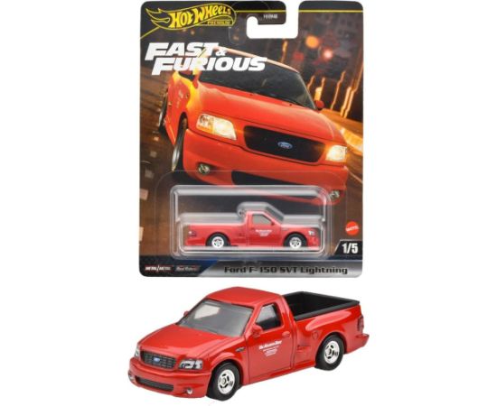 Mattel Hot Wheels Premium: Fast  Furious - Ford F-150 SVT Lightning Vehicle (HYP75)