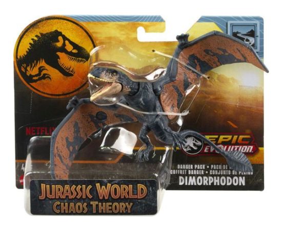 Mattel Jurassic World Epic Evolution: Chaos Theory Danger Pack - Dimorphodon Action Figure (HTK54)