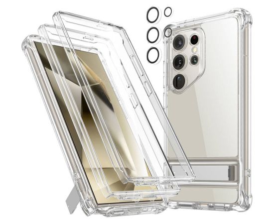 Case Armor Kickstand Samsung S24 Ultra (transparent)