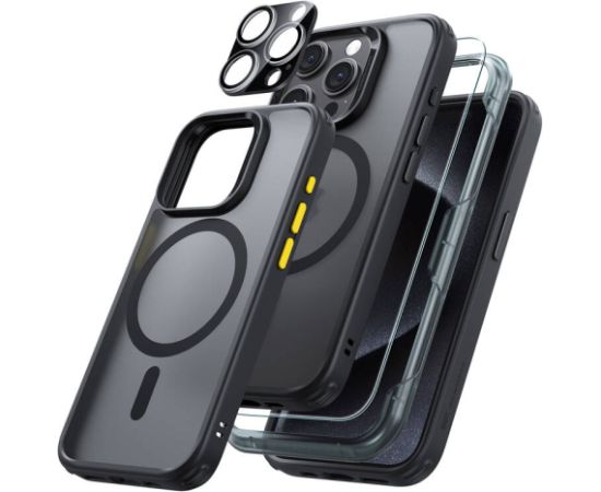 ESR Classic Hybrid (HaloLock) Case for iPhone 15 Pro Max (black)