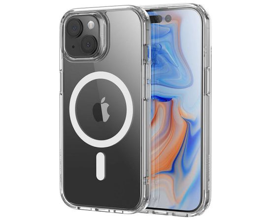 ESR Classic Hybrid (HaloLock) Case for iPhone 15 Plus (transparent)