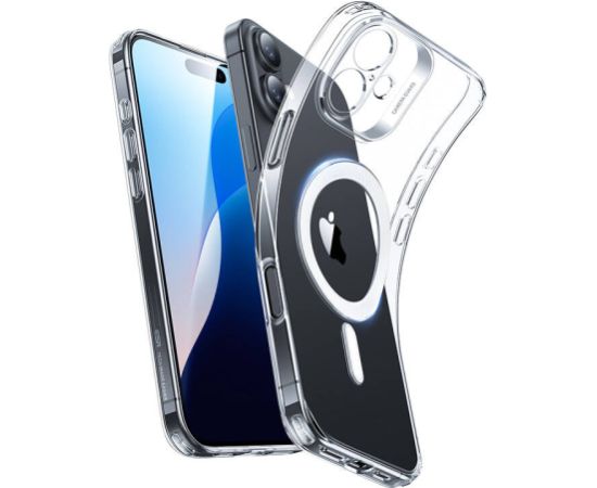 Zero Clear Case (HaloLock) ESR case for iPhone 16 Plus (clear)