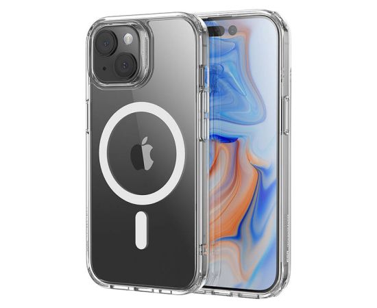 ESR Classic Hybrid (HaloLock) Case for iPhone 15 (transparent)