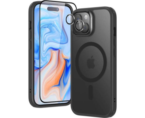 ESR Classic Hybrid (HaloLock) Case for iPhone 15 Plus (black)