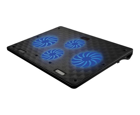 Omega laptop cooler pad 45424, black