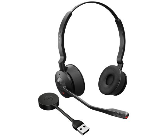 Jabra Engage 55 UC, headset (black, USB-A, stereo)