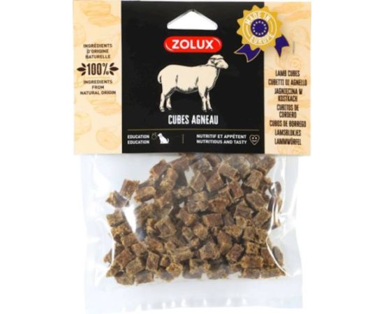 ZOLUX Lamb Cubes - Dog treat - 100g