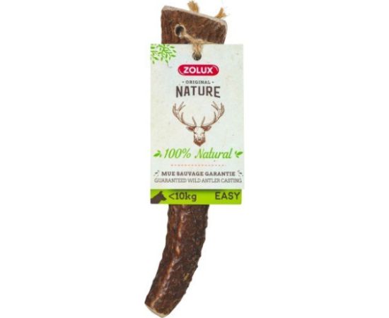 ZOLUX Deer antlers Easy >10kg - chew for dog - 70g