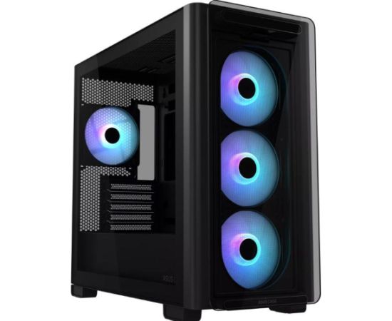 Case ASUS A23 PLUS MidiTower Case product features Transparent panel MicroATX MiniITX Colour Black A23PLUSTG/ARGBBLACK