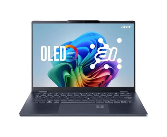 Notebook ACER Swift 14 AI SF14-51-78UT CPU  Core Ultra u7-258V 14" 2880x1800 RAM 32GB LPDDR5x SSD 1TB ENG Windows 11 Home Blue 1.28 kg NX.J2KEL.001