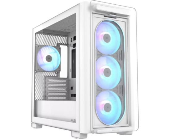 Case ASUS A23 PLUS MidiTower Case product features Transparent panel MicroATX MiniITX Colour White A23PLUSTG/ARGBWHITE