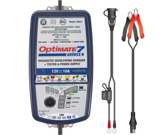 Lādētājs OPTIMATE 7 Gold Select 12V 10A 3Ah-240Ah