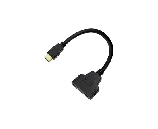 Adapteris Savio HDMI Splitter Male - 2 x HDMI Female