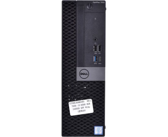 DELL OptiPlex 7050 i5-6600 8GB 256GB SSD SFF Win10pro Used