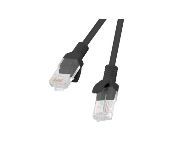 Lanberg Patchcord RJ45, Cat. 5e, UTP, 1m, Black