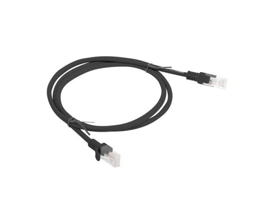 Lanberg Patchcord RJ45, Cat. 5e, UTP, 1m, Black