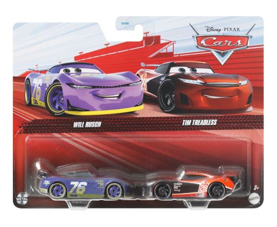 Mattel Disney Pixar: Cars - Will Rusch and Tim Treadless (Set of 2) (HTX08)