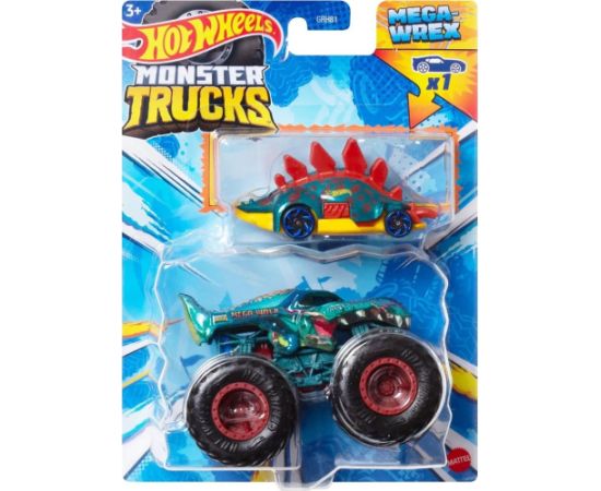 Mattel Hot Wheels: Monster Trucks - Mega Wrex 2 Pack (HWN43)