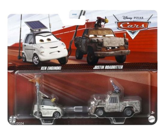 Mattel Disney Pixar: Cars On the Road - Ken Enginoki  Justin Roaddritter (Set of 2) (HTX13)