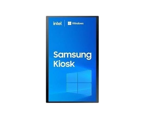 Monitor Samsung Samsung KM24C-C Kiosk 61 cm (24") LED 250 cd/m² Full HD Biały Ekran dotykowy Procesor wbudowany Windows 10 IoT Enterprise 16/7