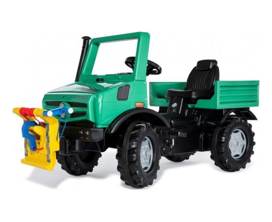 Rolly Toys Ciężarówka Samochód na Pedały Unimog Mercedes-Benz Wyciągarka