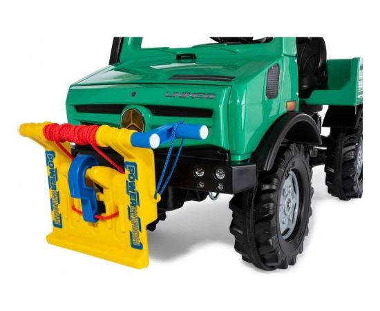 Rolly Toys Ciężarówka Samochód na Pedały Unimog Mercedes-Benz Wyciągarka