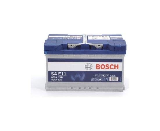 80Ah 800A  AKUMULATORS BOSCH S4 E11 EFB 315x175x190-+