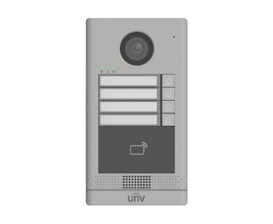 Uniview OEU-202S-HMK4 ~ UNV Уличная IP вызывная панель видеодомофона с PoE и RFID считывателем на 10000 карт настенная Linux