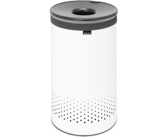 Brabantia veļas kaste, 35l, balta/melns vāks