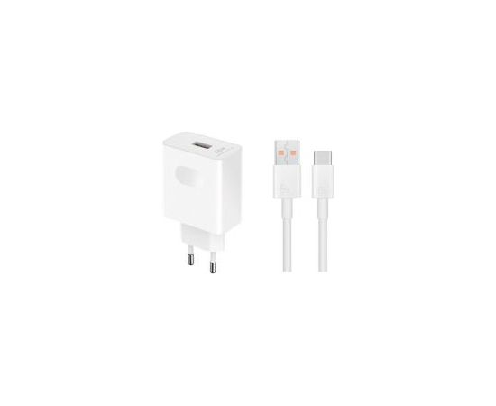 Honor -  HN-110600E00 Honor Original Travel Charger 66W + USB-C Data Cable White