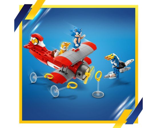 LEGO Sonic the Hedgehog Sonic Tails ar darbnīcu un Tornado lidmašīnu (76991)