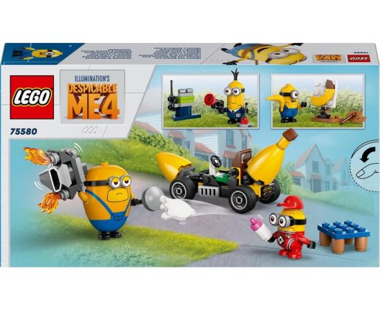 LEGO Minions Minionki i bananowóz (75580)