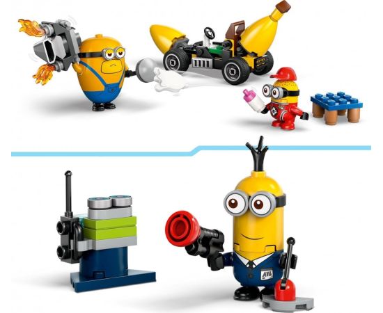 LEGO Minions Minionki i bananowóz (75580)